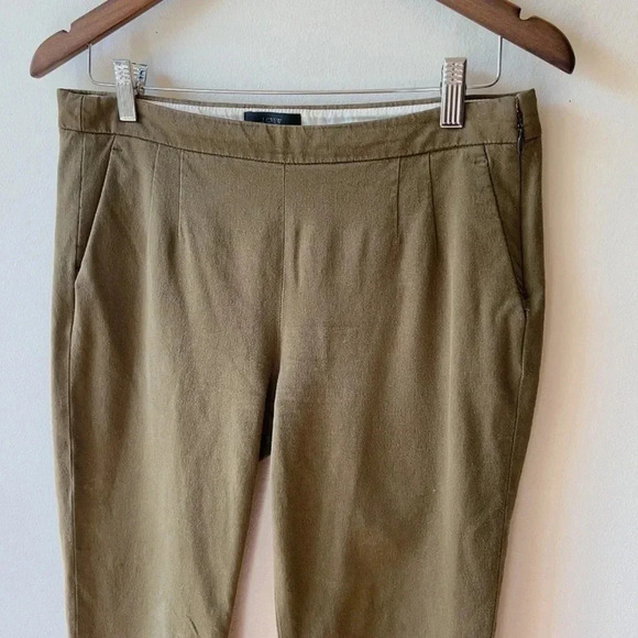 🌟✨2 for $30✨🌟 J.CREW| SLIM CROPPED PANT IN BROWN - Picture 9 of 11